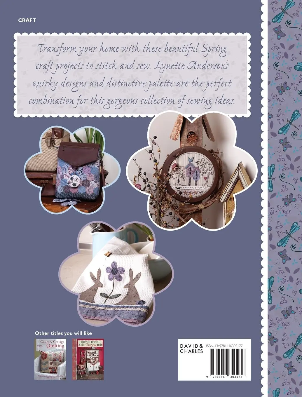 Rückseite: 9781446303177 | Stitch It for Spring | Lynette Anderson | Taschenbuch | Englisch