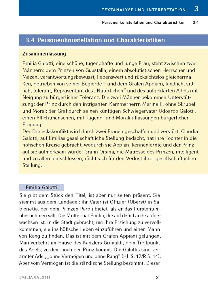 Bild: 9783129303177 | Emilia Galotti von Gotthold Ephraim Lessing | Gotthold Ephraim Lessing