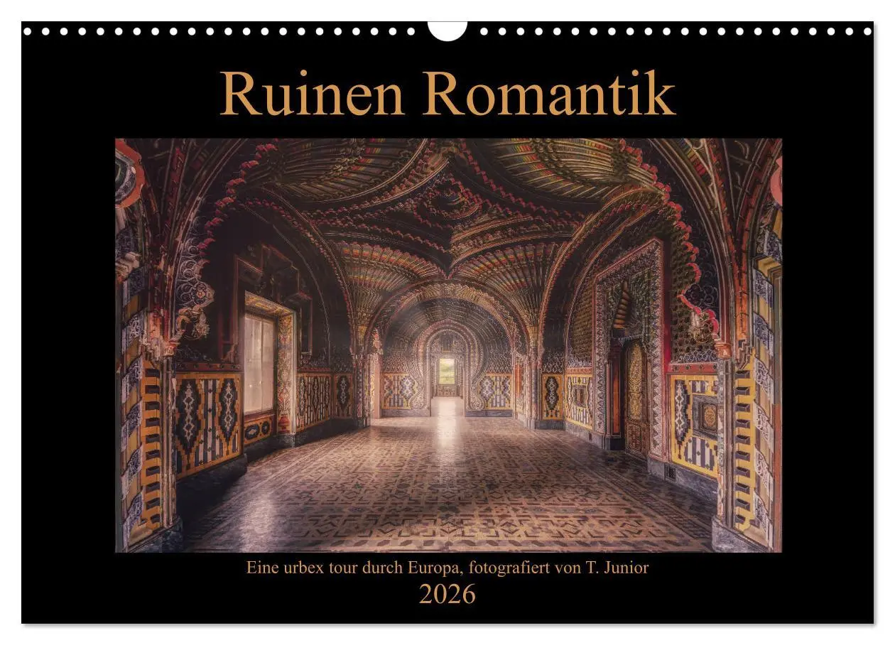 Cover: 9783457853177 | Ruinen Romantik (Wandkalender 2026 DIN A3 quer), CALVENDO...