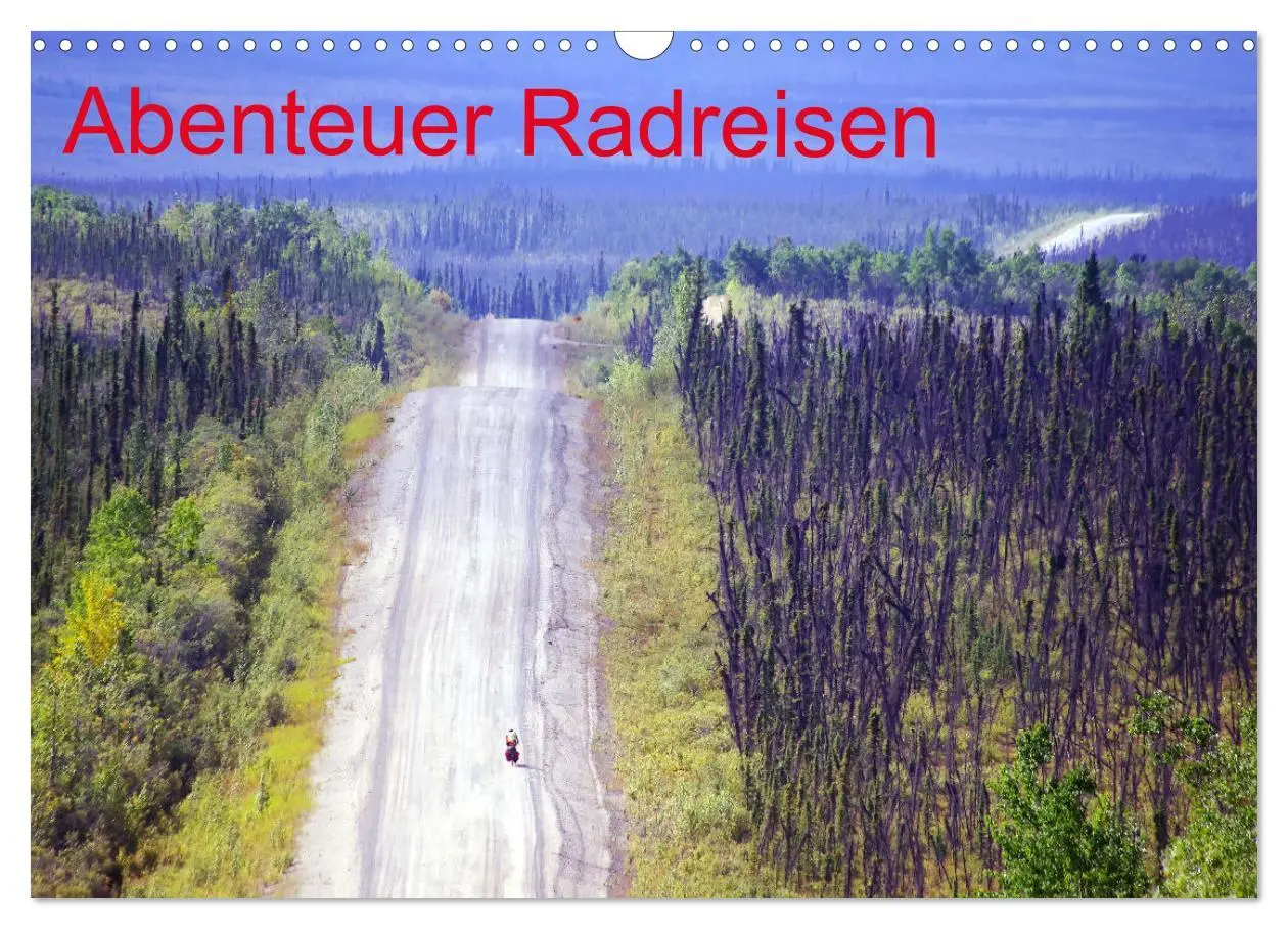 Cover: 9783516013177 | Abenteuer Radreisen (Wandkalender 2026 DIN A3 quer), CALVENDO...