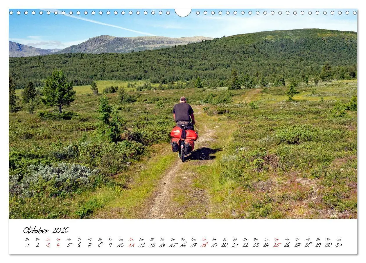 Bild: 9783516013177 | Abenteuer Radreisen (Wandkalender 2026 DIN A3 quer), CALVENDO...