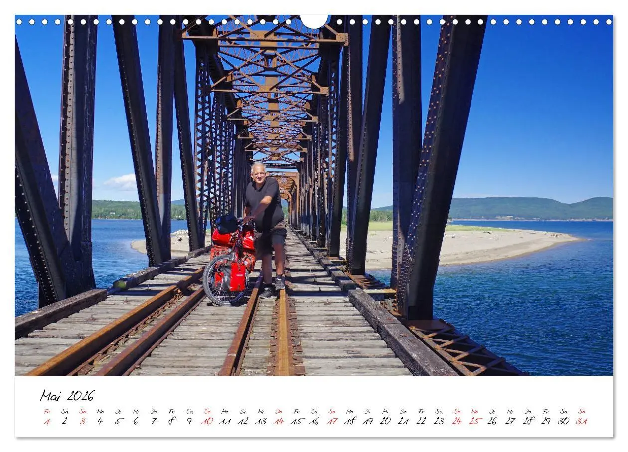 Bild: 9783516013177 | Abenteuer Radreisen (Wandkalender 2026 DIN A3 quer), CALVENDO...