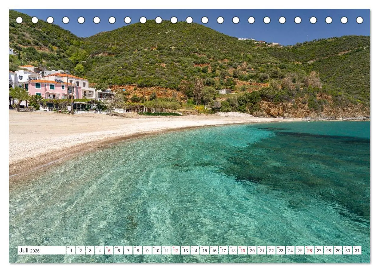 Bild: 9783516253177 | Griechenland - Euböa - Evia (Tischkalender 2026 DIN A5 quer),...