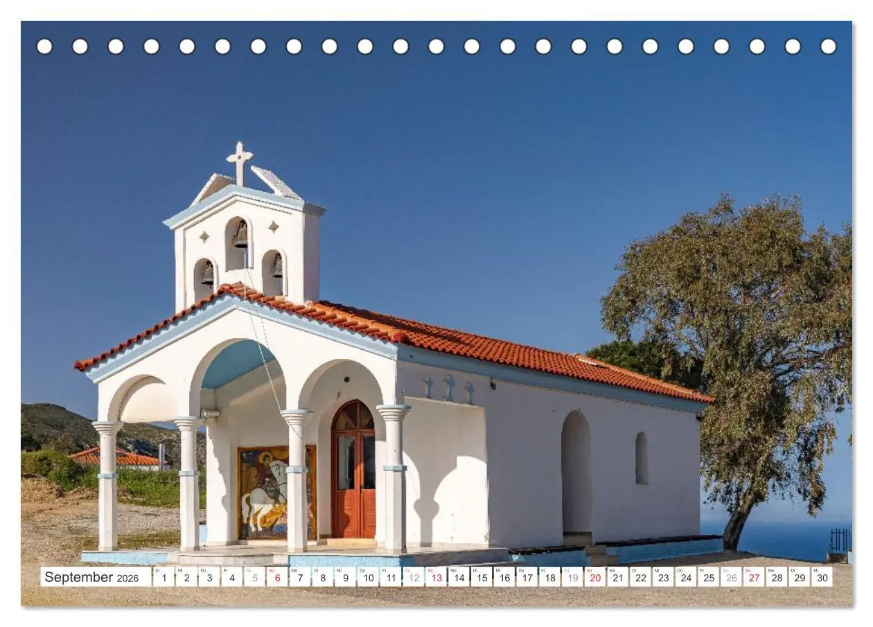 Bild: 9783516253177 | Griechenland - Euböa - Evia (Tischkalender 2026 DIN A5 quer),...
