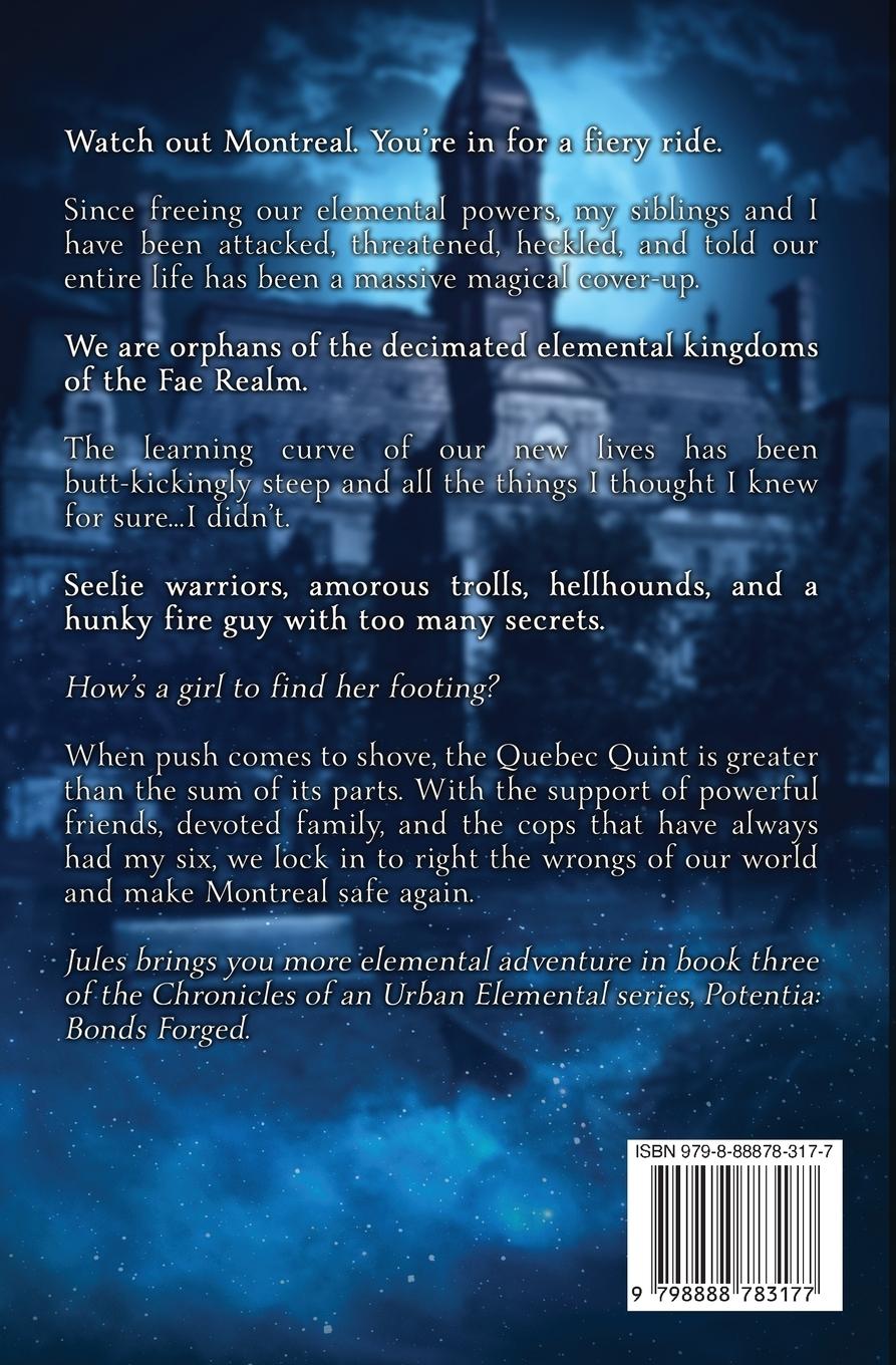 Rückseite: 9798888783177 | Potentia | Bonds Forged: Chronicles of an Urban Elemental Book 3