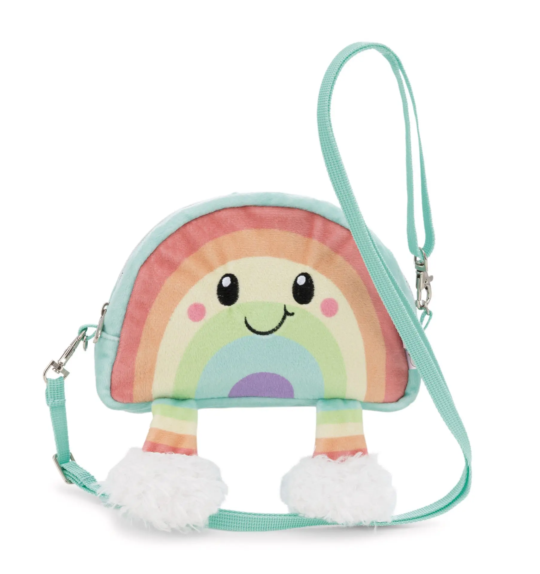 Cover: 4012390623277 | Nici 62327 Mäppchen zum Umhängen Regenbogen Nibsi 2in1 | Classic Bär