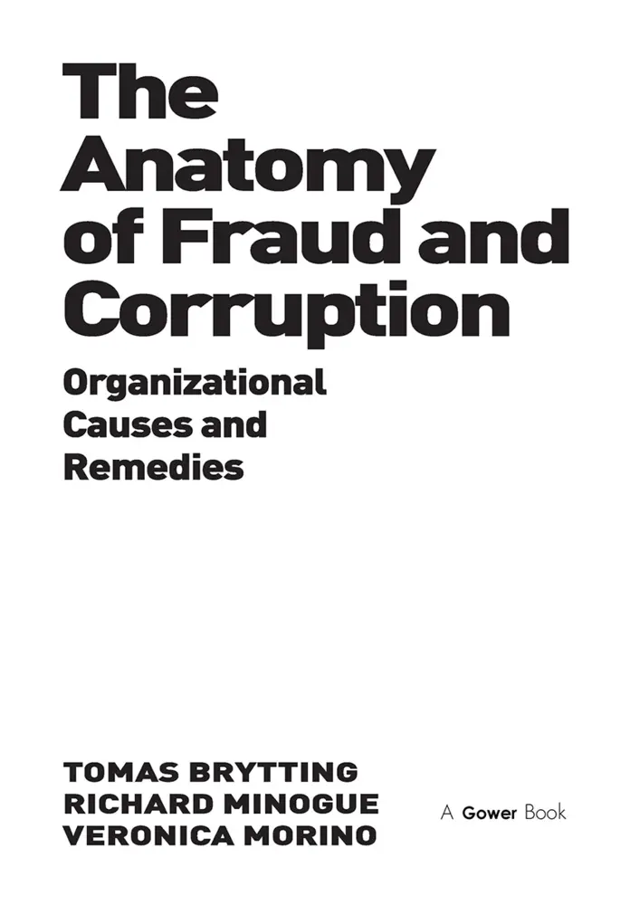 Cover: 9781032923277 | The Anatomy of Fraud and Corruption | Tomas Brytting (u. a.) | Buch