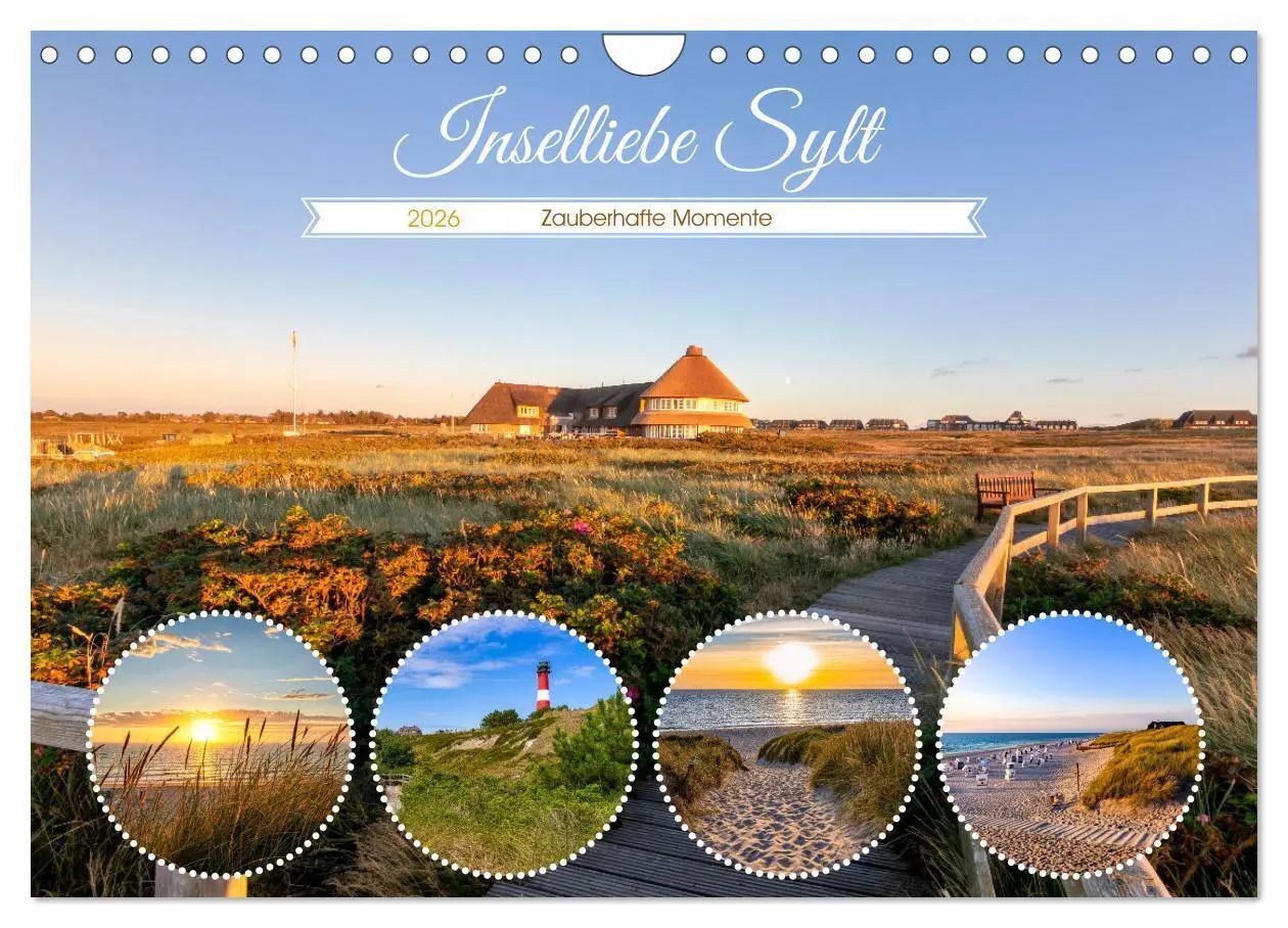 Cover: 9783457913277 | INSELLIEBE SYLT Zauberhafte Momente (Wandkalender 2026 DIN A4...