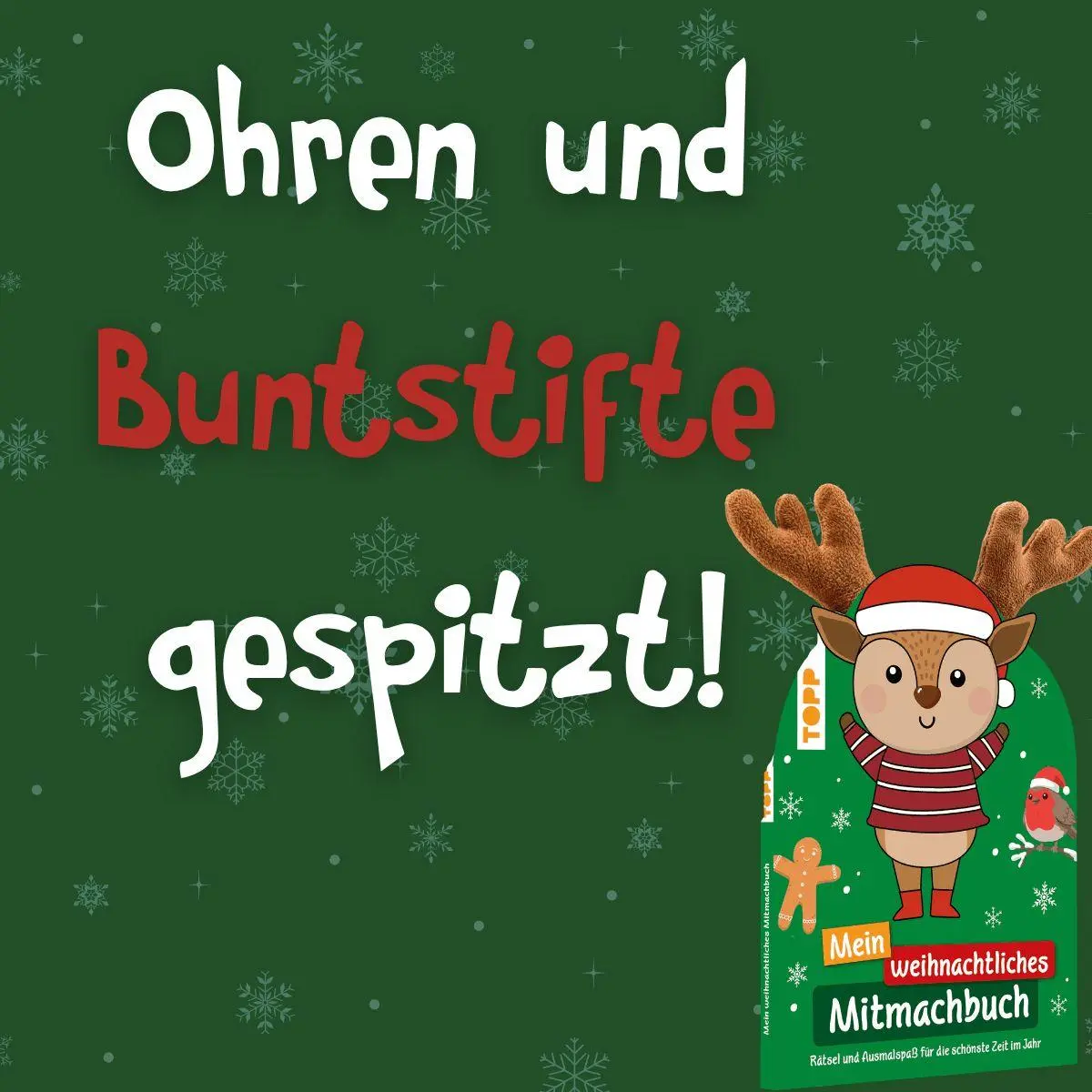 Bild: 9783735893277 | Mein weihnachtliches Mitmachbuch | Frechverlag | Taschenbuch | 48 S.