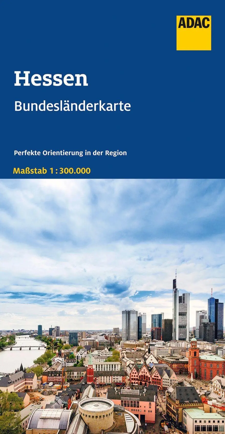 Cover: 9783826423277 | ADAC BundesländerKarte Deutschland Blatt 7 Hessen 1:300 000 | Deutsch