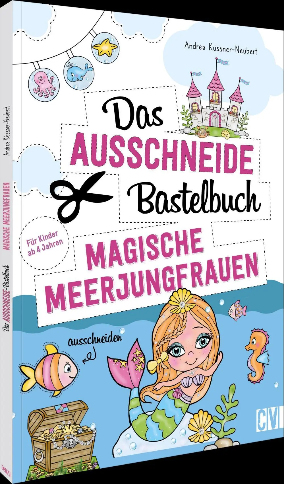 Cover: 9783841103277 | Das Ausschneide-Bastelbuch - Magische Meerjungfrauen | Küssner-Neubert