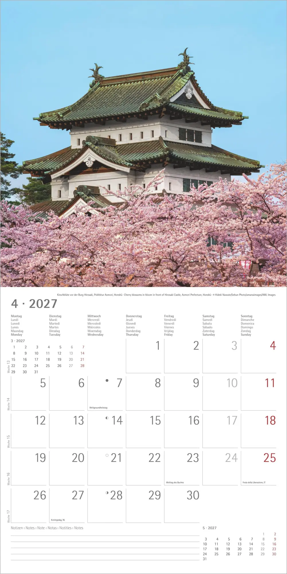 Bild: 4069095013377 | Japan 2027 | Neumann Verlage GmbH &amp; Co KG | Kalender | 14 S. | Deutsch