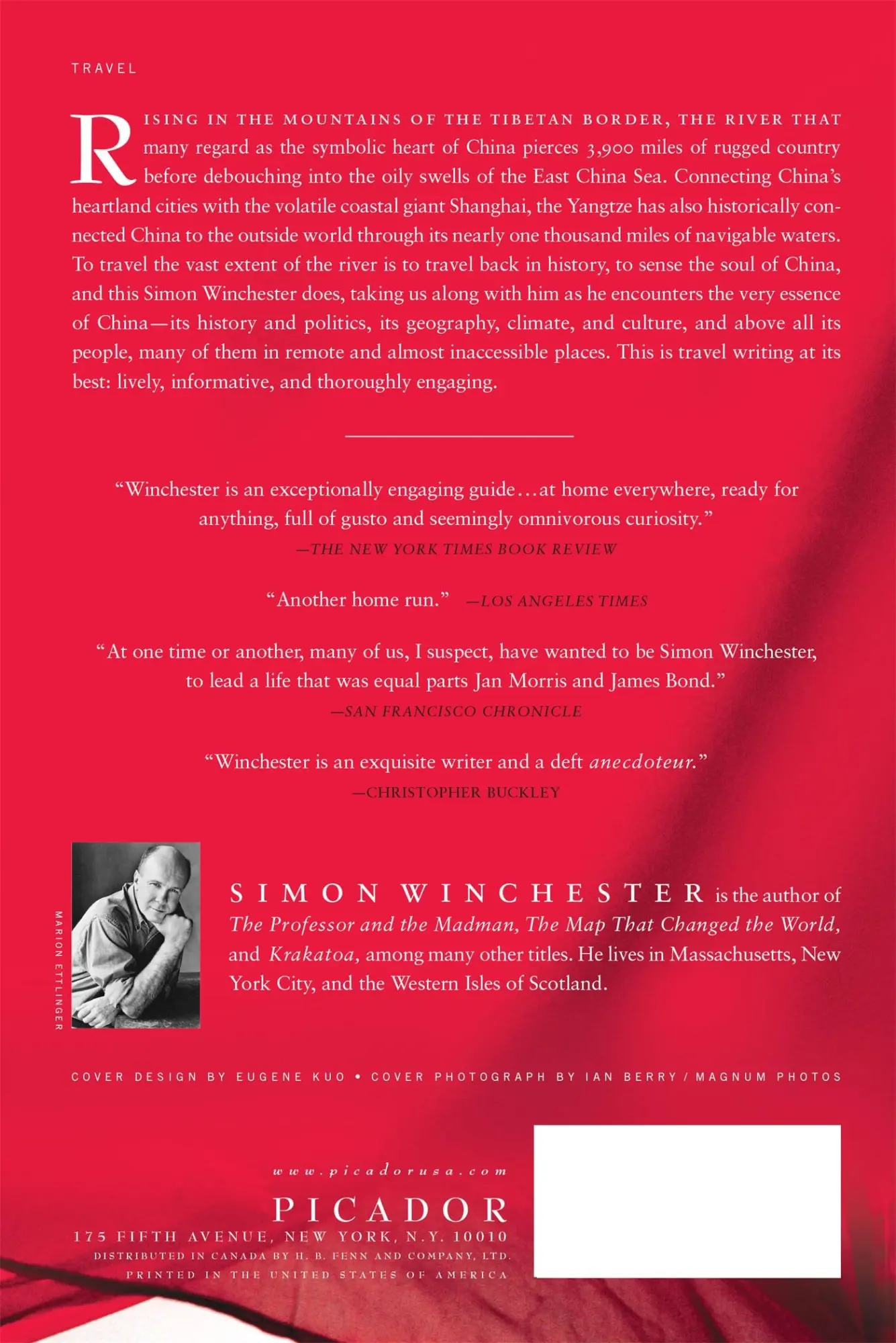 Rückseite: 9780312423377 | The River at the Center of the World | Simon Winchester | Taschenbuch