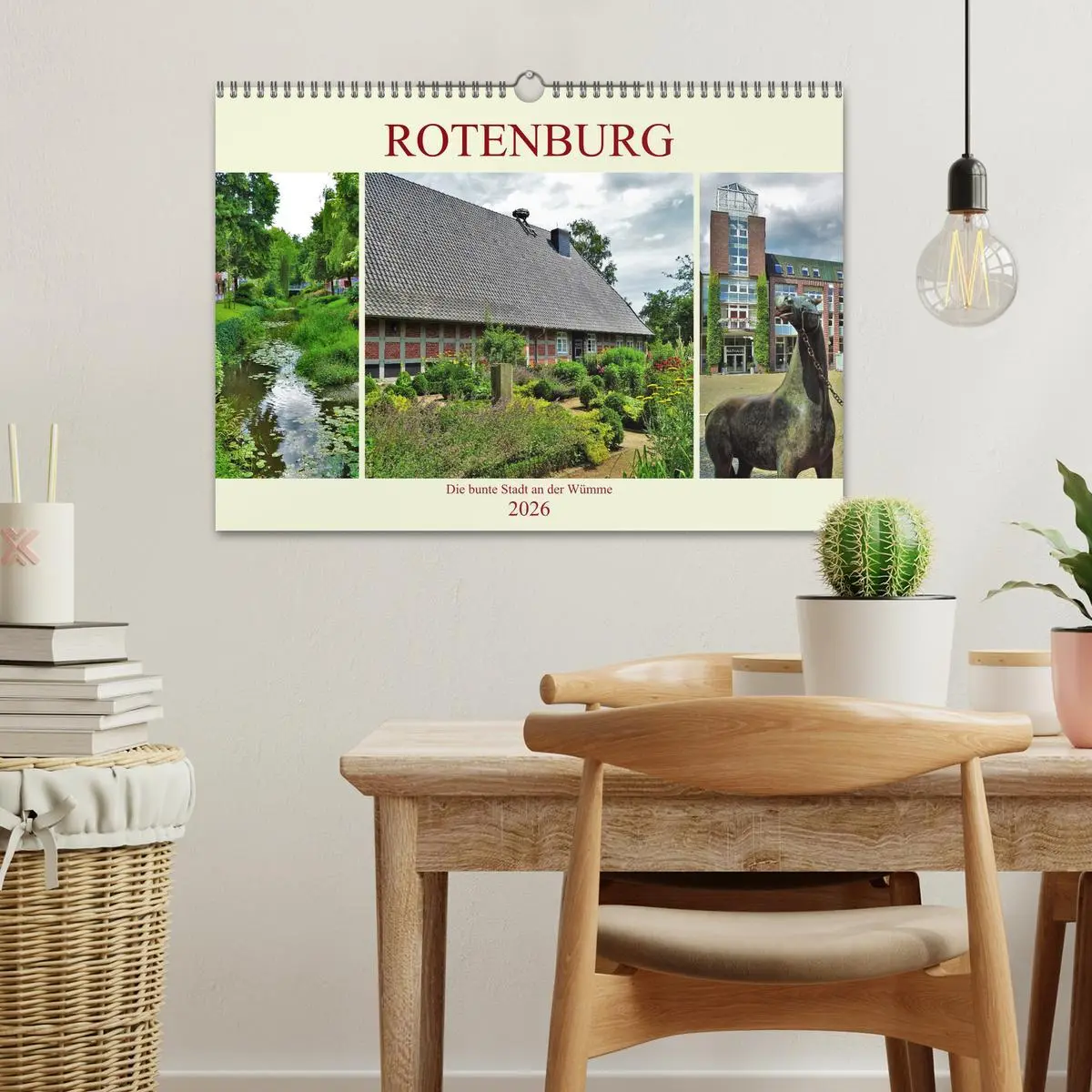 Bild: 9783457903377 | Rotenburg - Die bunte Stadt an der Wümme (Wandkalender 2026 DIN A3...