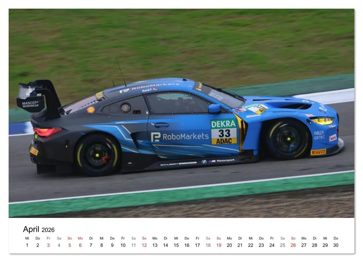 Bild: 9783516233377 | Bayerische Motoren Werke im Motorsport (Wandkalender 2026 DIN A4...
