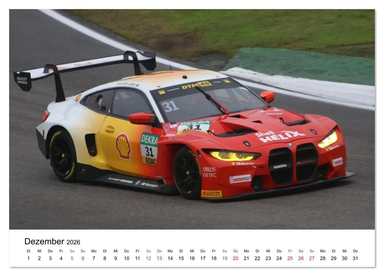 Bild: 9783516233377 | Bayerische Motoren Werke im Motorsport (Wandkalender 2026 DIN A4...