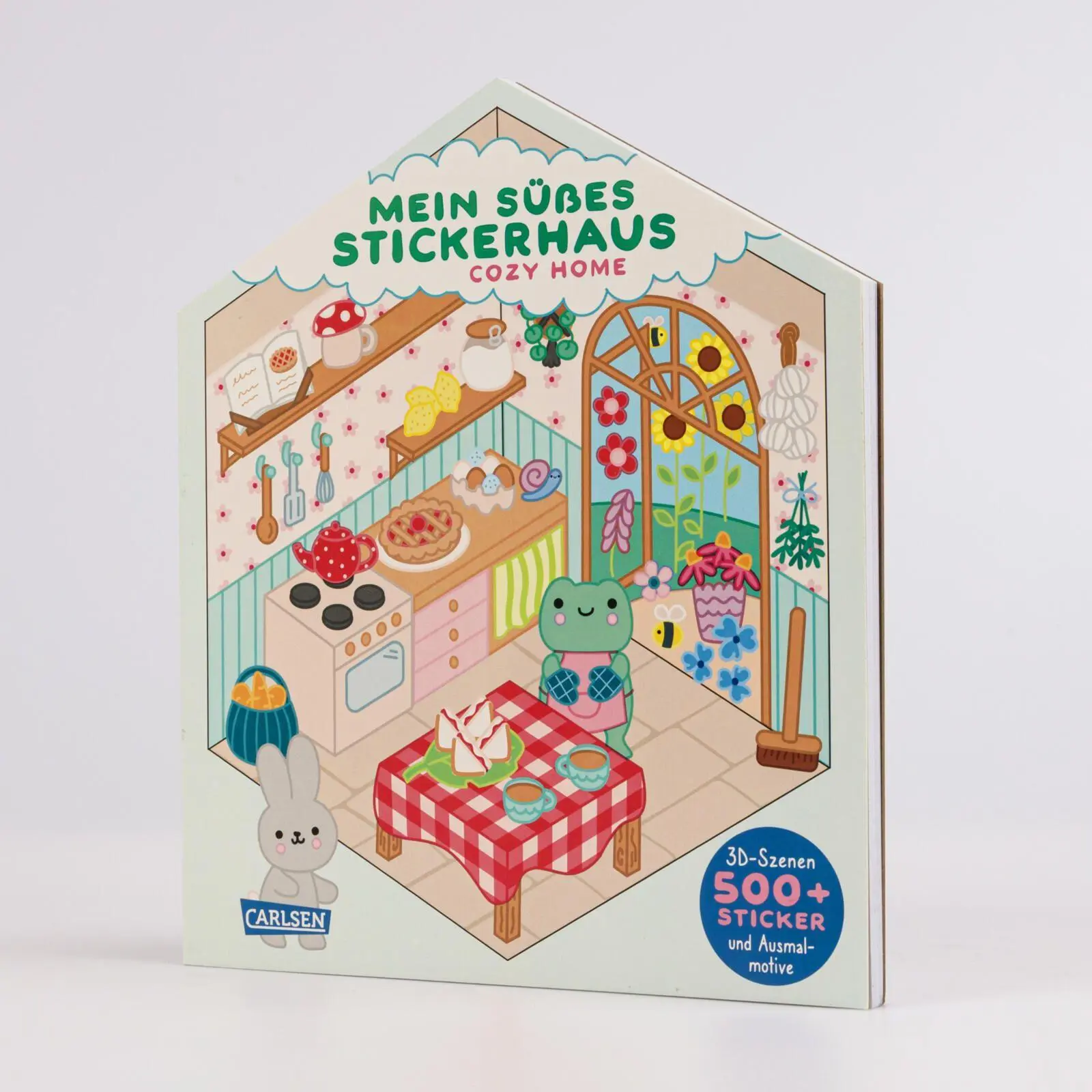 Bild: 9783551193377 | Mein süßes Stickerhaus: Cozy Home | Holly Hurst | Taschenbuch | 48 S.