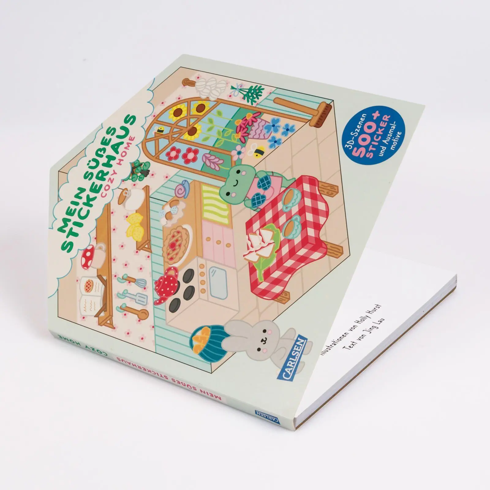 Bild: 9783551193377 | Mein süßes Stickerhaus: Cozy Home | Holly Hurst | Taschenbuch | 48 S.