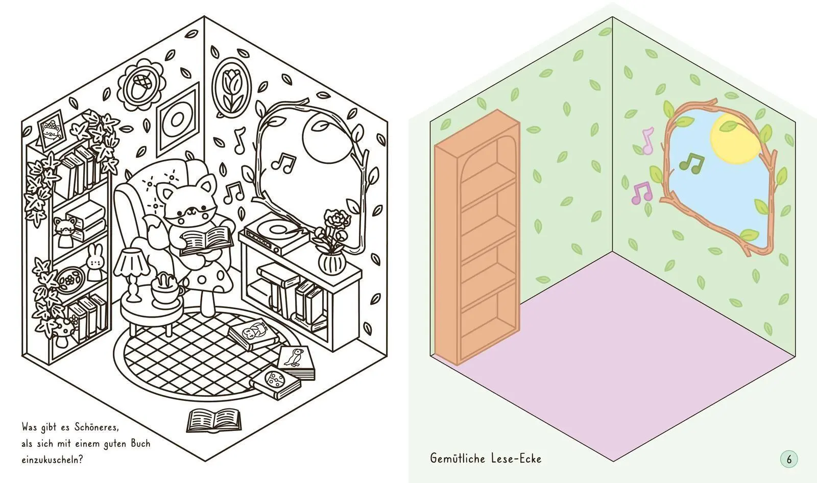 Bild: 9783551193377 | Mein süßes Stickerhaus: Cozy Home | Holly Hurst | Taschenbuch | 48 S.