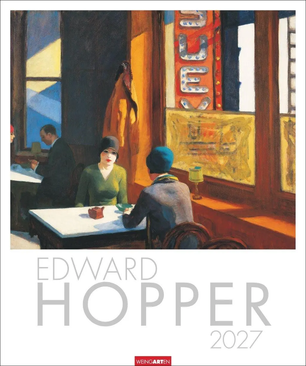 Cover: 9783839903377 | Edward Hopper Kalender 2027 | Edward Hopper | Kalender | Spiralbindung