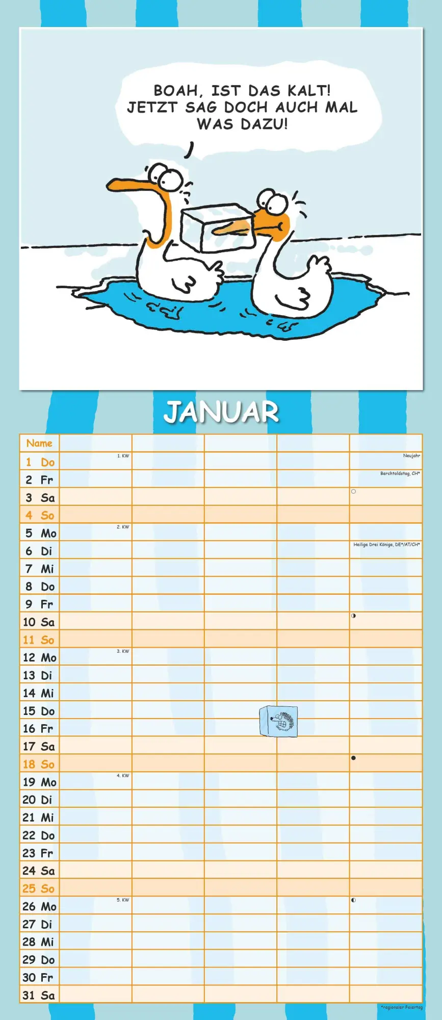 Bild: 4069095003477 | Lach mal wieder... 2026 Familienplaner - Familienkalender -...