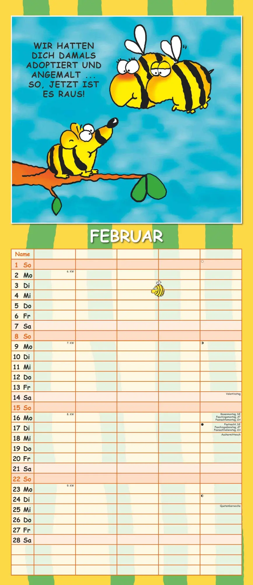 Bild: 4069095003477 | Lach mal wieder... 2026 Familienplaner - Familienkalender -...