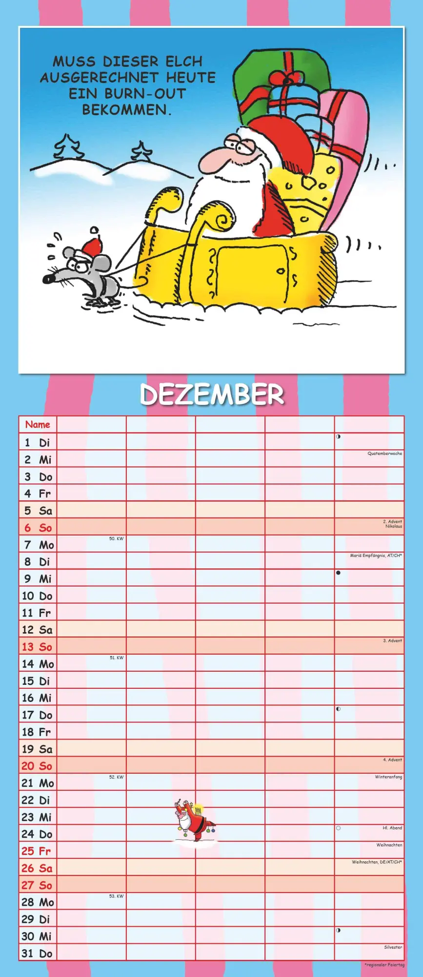Bild: 4069095003477 | Lach mal wieder... 2026 Familienplaner - Familienkalender -...