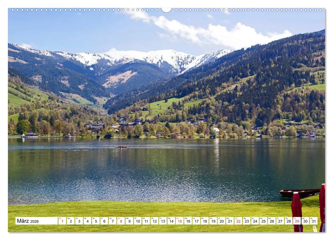 Bild: 9783457753477 | Der Zeller See im schönen Salzburger Land (hochwertiger Premium...