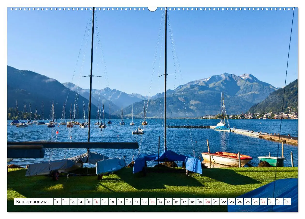 Bild: 9783457753477 | Der Zeller See im schönen Salzburger Land (hochwertiger Premium...