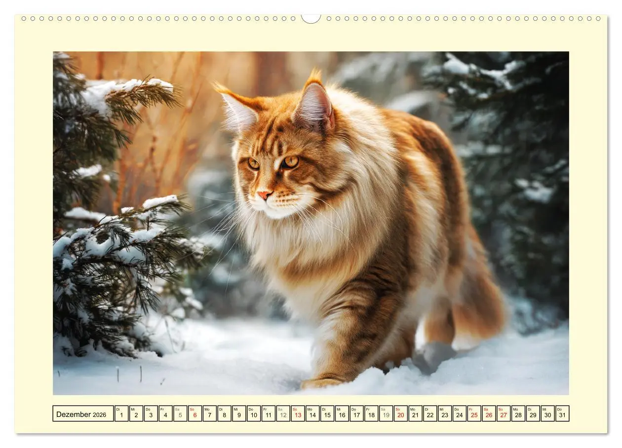 Bild: 9783457993477 | Main-Coon-Katzen. Die imposanten Waldkatzen im Garten (hochwertiger...