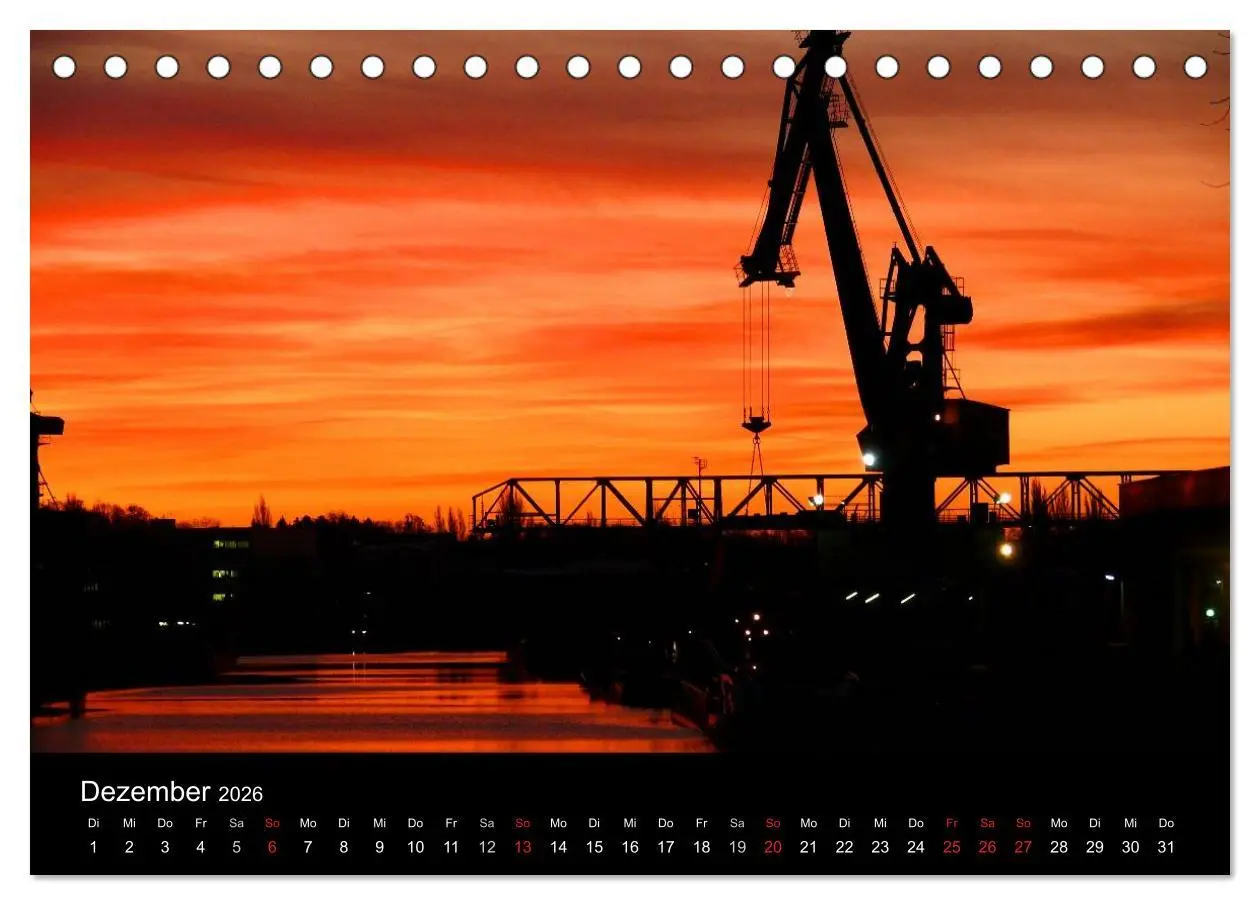Bild: 9783516223477 | Binnenschiff Ahoi! (Tischkalender 2026 DIN A5 quer), CALVENDO...