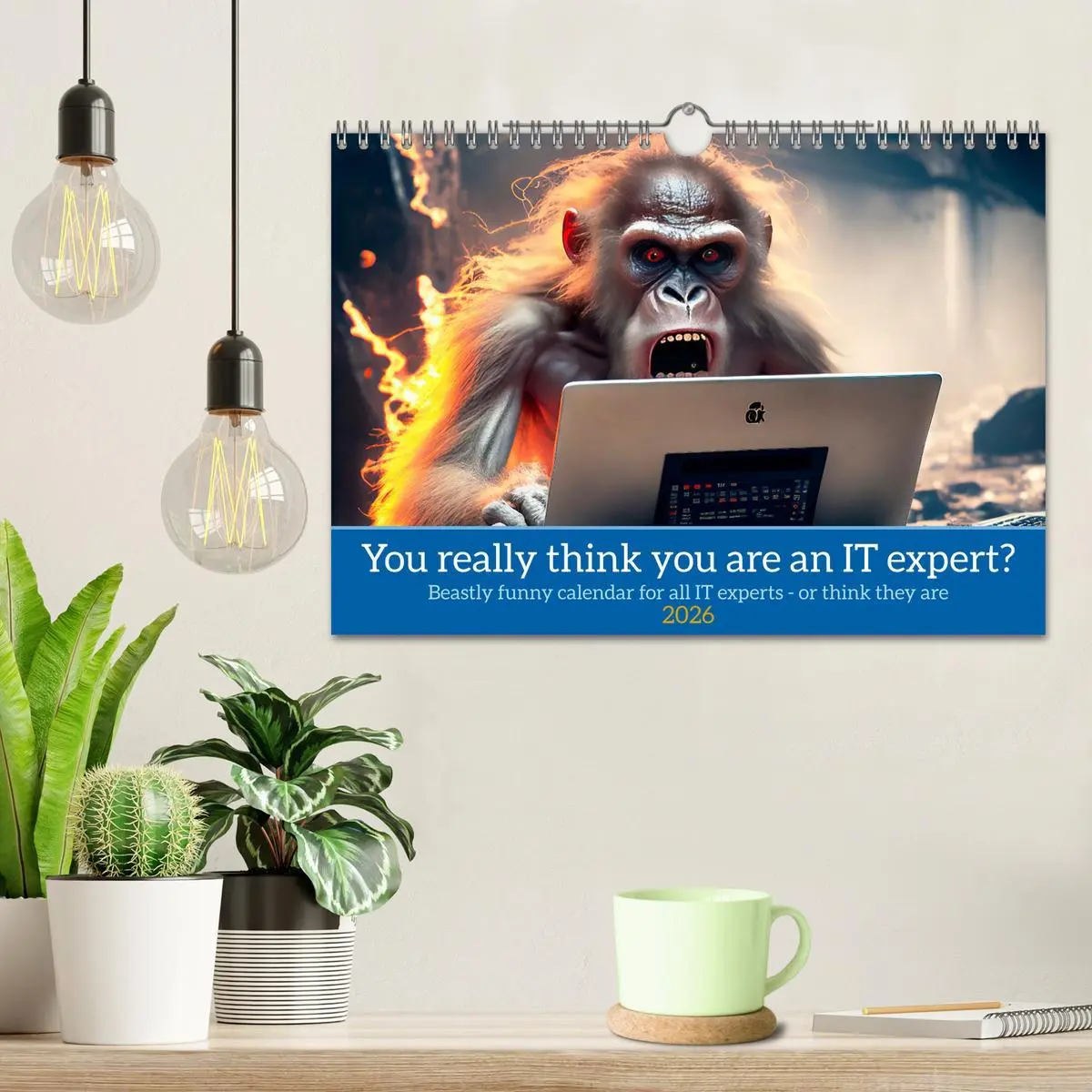 Bild: 9783516533477 | You really think you are an IT expert (Wall Calendar 2026 DIN A4...