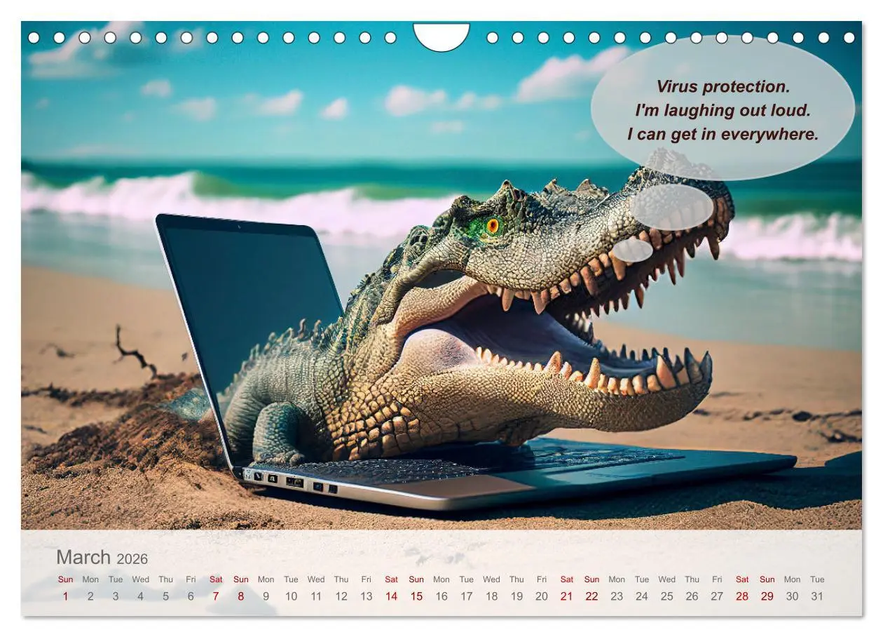Bild: 9783516533477 | You really think you are an IT expert (Wall Calendar 2026 DIN A4...