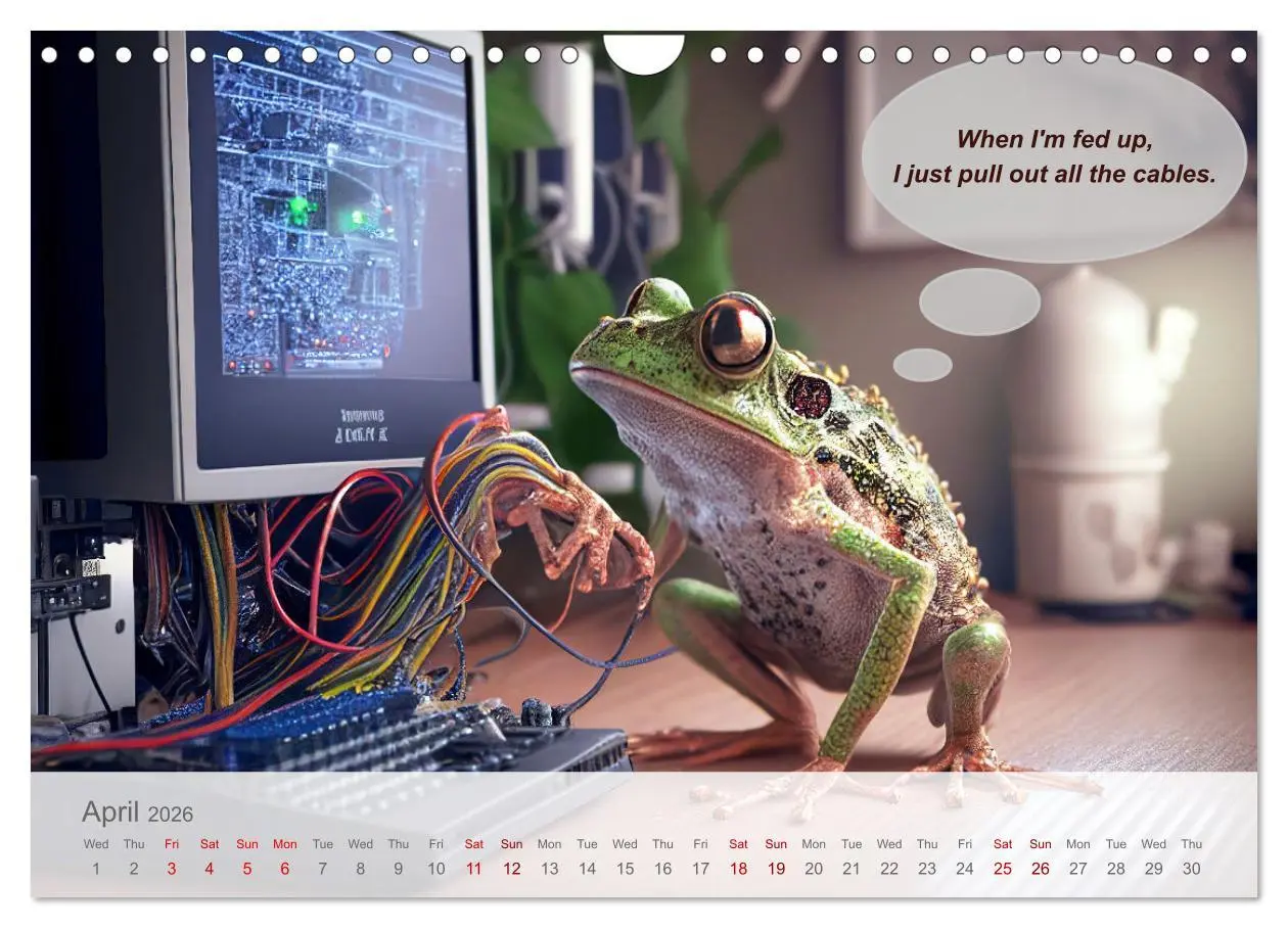 Bild: 9783516533477 | You really think you are an IT expert (Wall Calendar 2026 DIN A4...