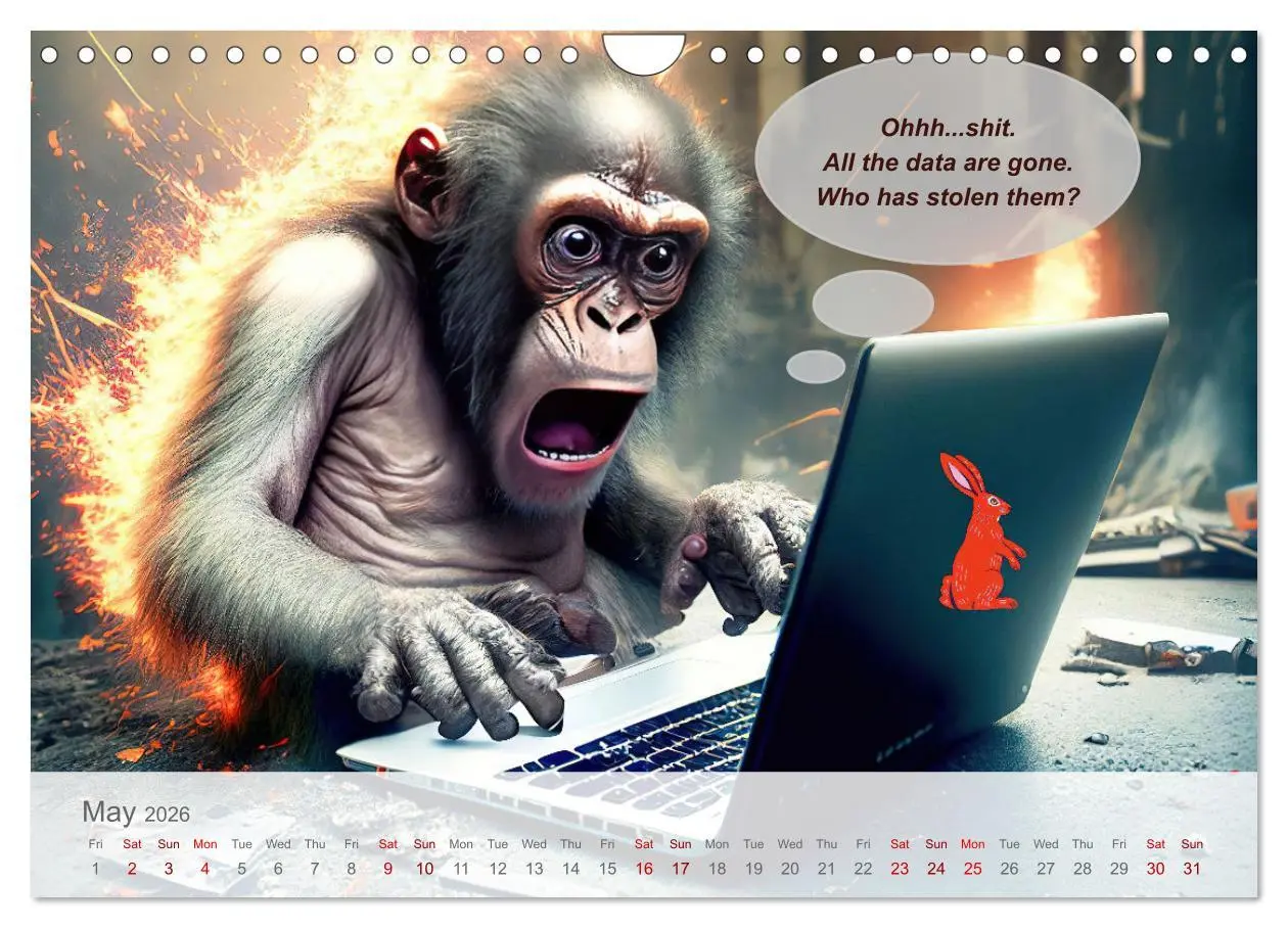 Bild: 9783516533477 | You really think you are an IT expert (Wall Calendar 2026 DIN A4...