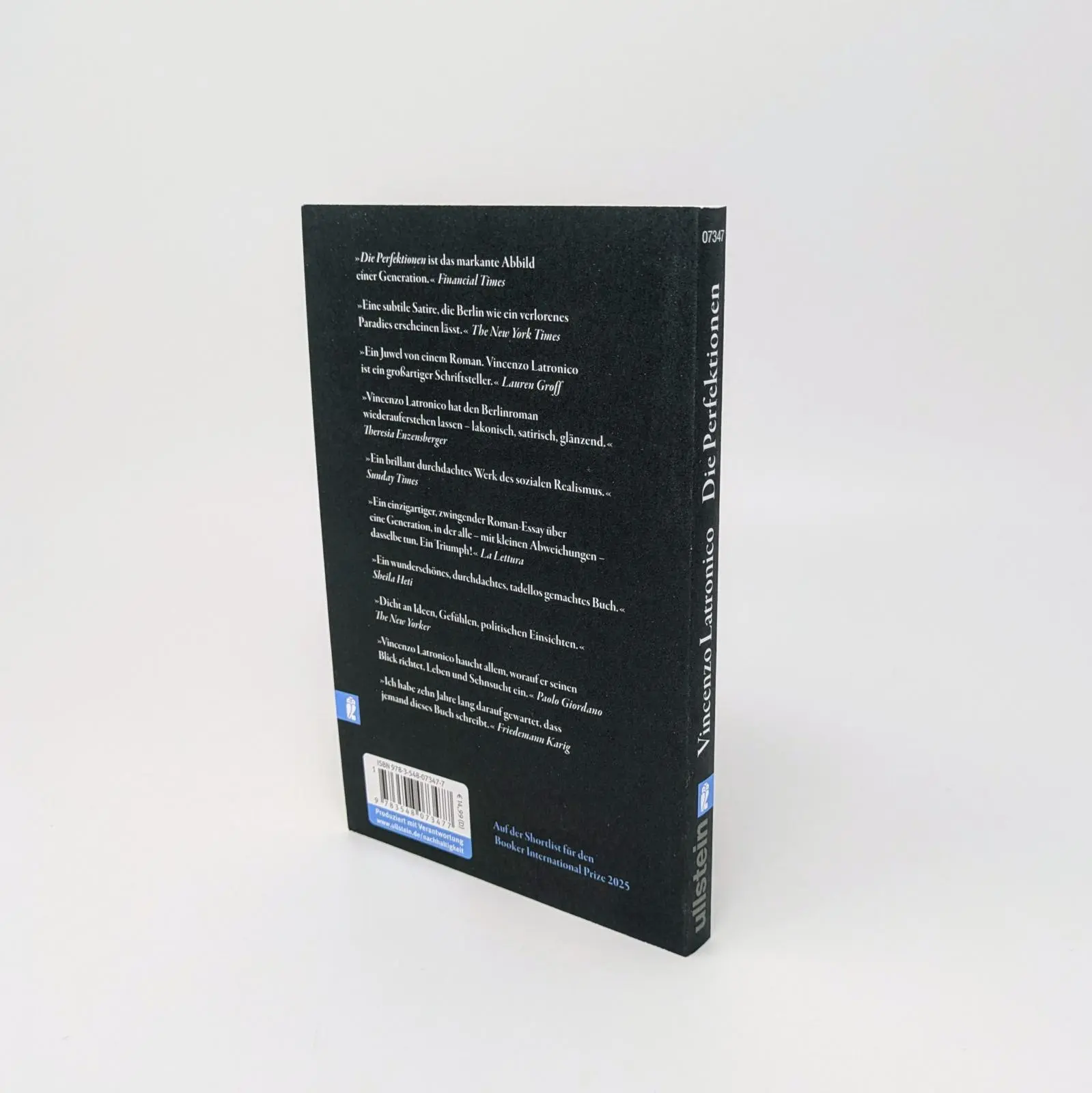 Bild: 9783548073477 | Die Perfektionen | Vincenzo Latronico | Taschenbuch | 128 S. | Deutsch