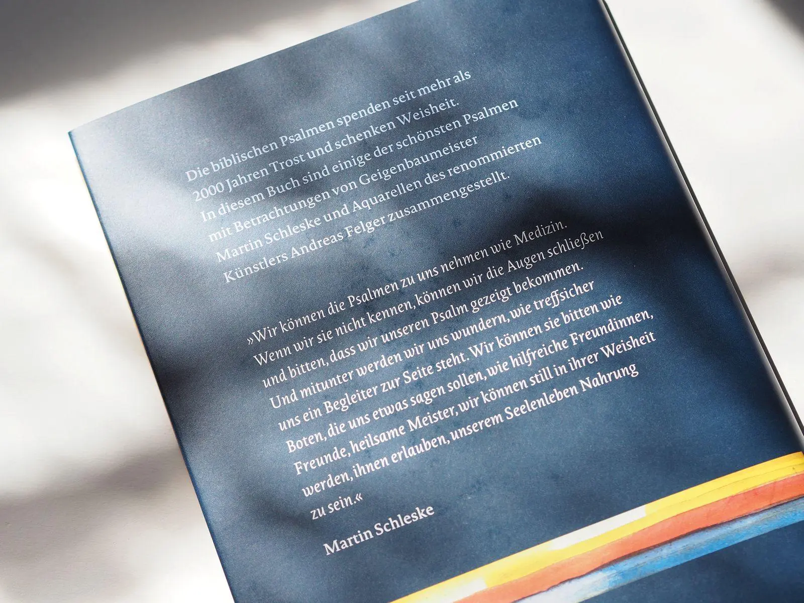 Bild: 9783963403477 | psalmós | Die Weisheit der Psalmen | Martin Schleske | Buch | 216 S.