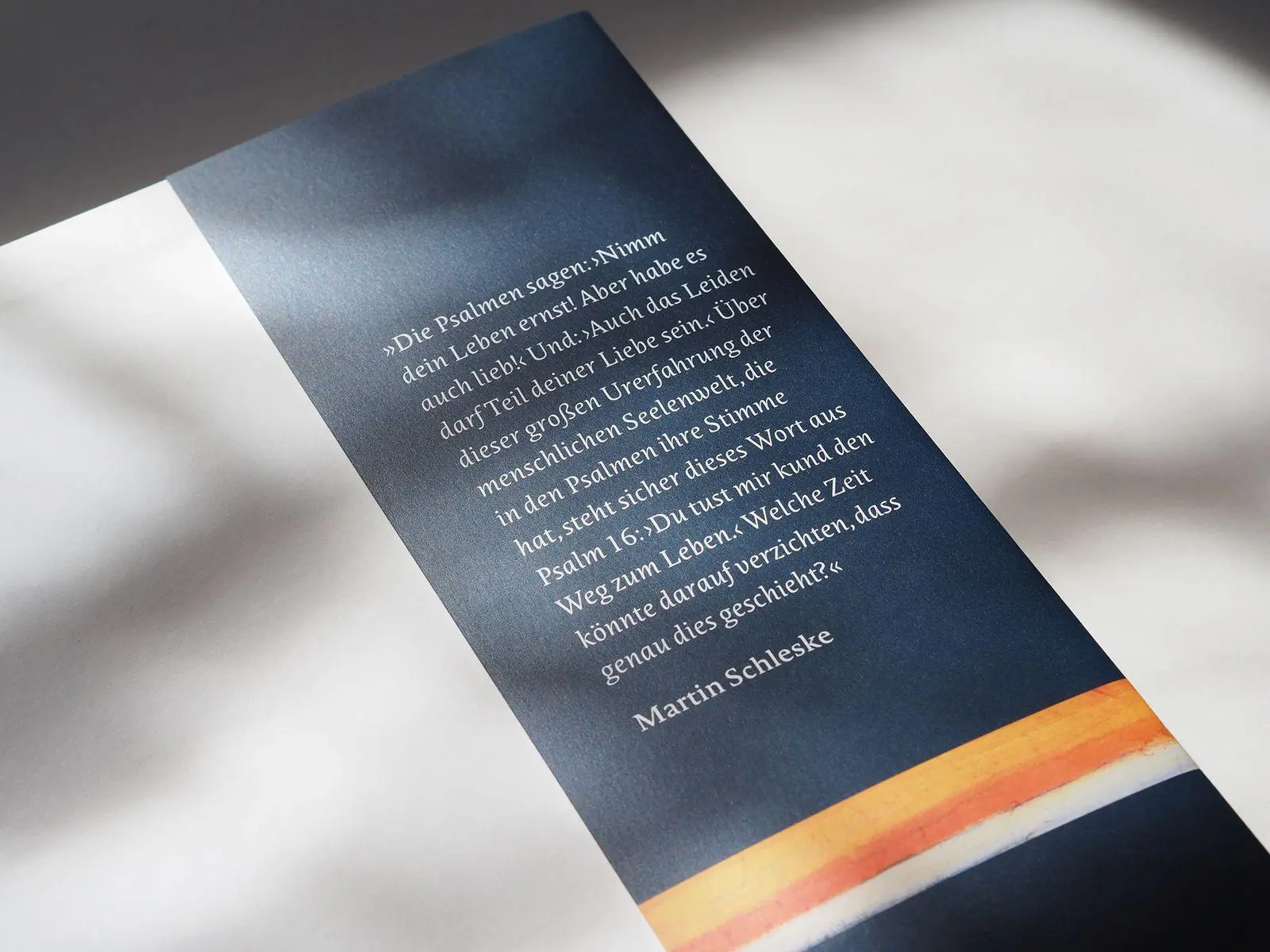 Bild: 9783963403477 | psalmós | Die Weisheit der Psalmen | Martin Schleske | Buch | 216 S.