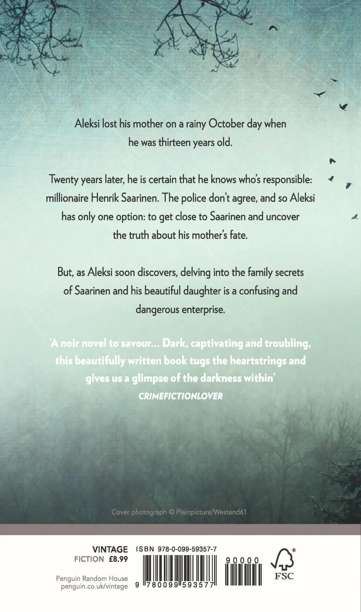 Rückseite: 9780099593577 | Dark As My Heart | Antti Tuomainen | Taschenbuch | 240 S. | Englisch