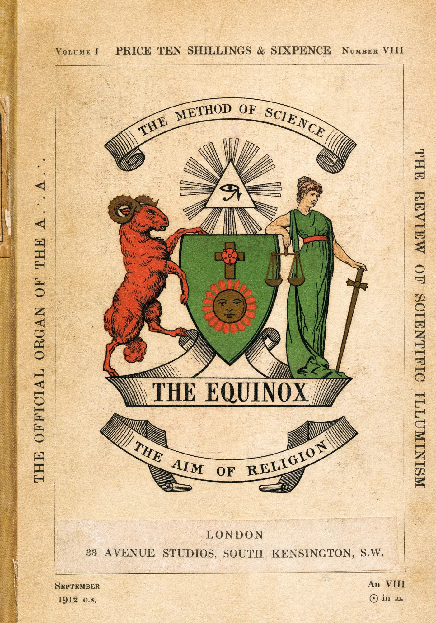 Cover: 9781644673577 | The Equinox | Keep Silence Edition, Vol. 1, No. 8 | Aleister Crowley