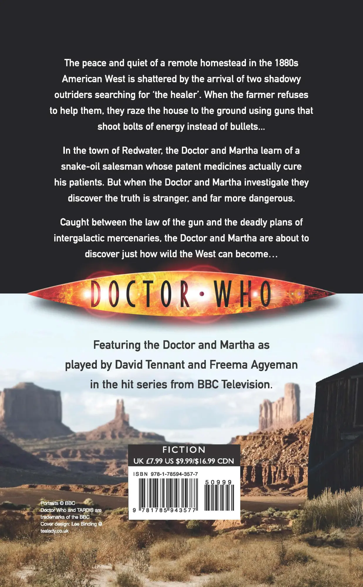 Rückseite: 9781785943577 | Doctor Who | Peacemaker | James Swallow | Taschenbuch | Englisch