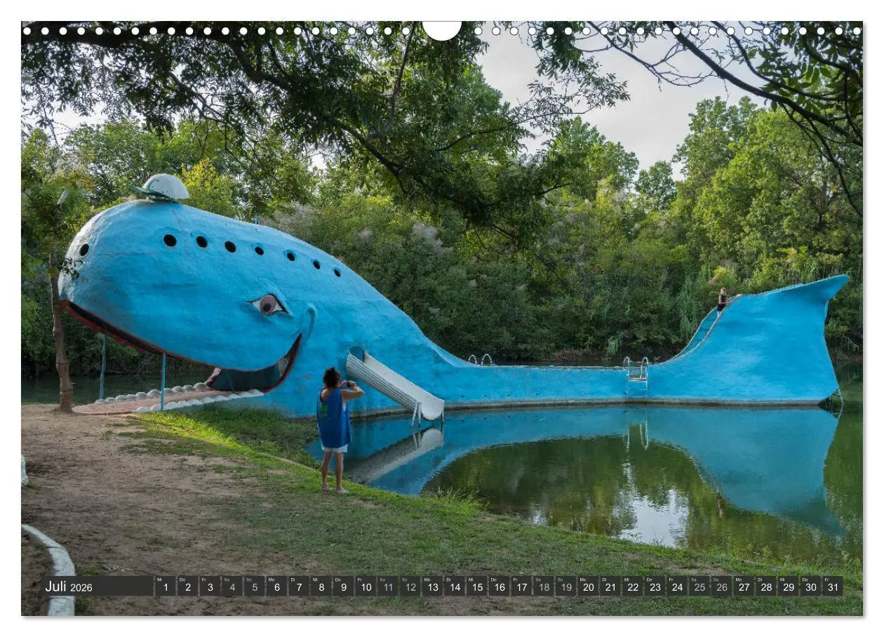 Bild: 9783457673577 | Route 66 (Wandkalender 2026 DIN A3 quer), CALVENDO Monatskalender