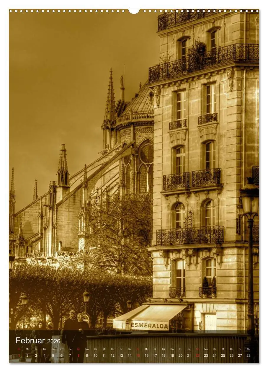 Bild: 9783516453577 | Paris - Die Schöne am Fluss (Wandkalender 2026 DIN A2 hoch),...