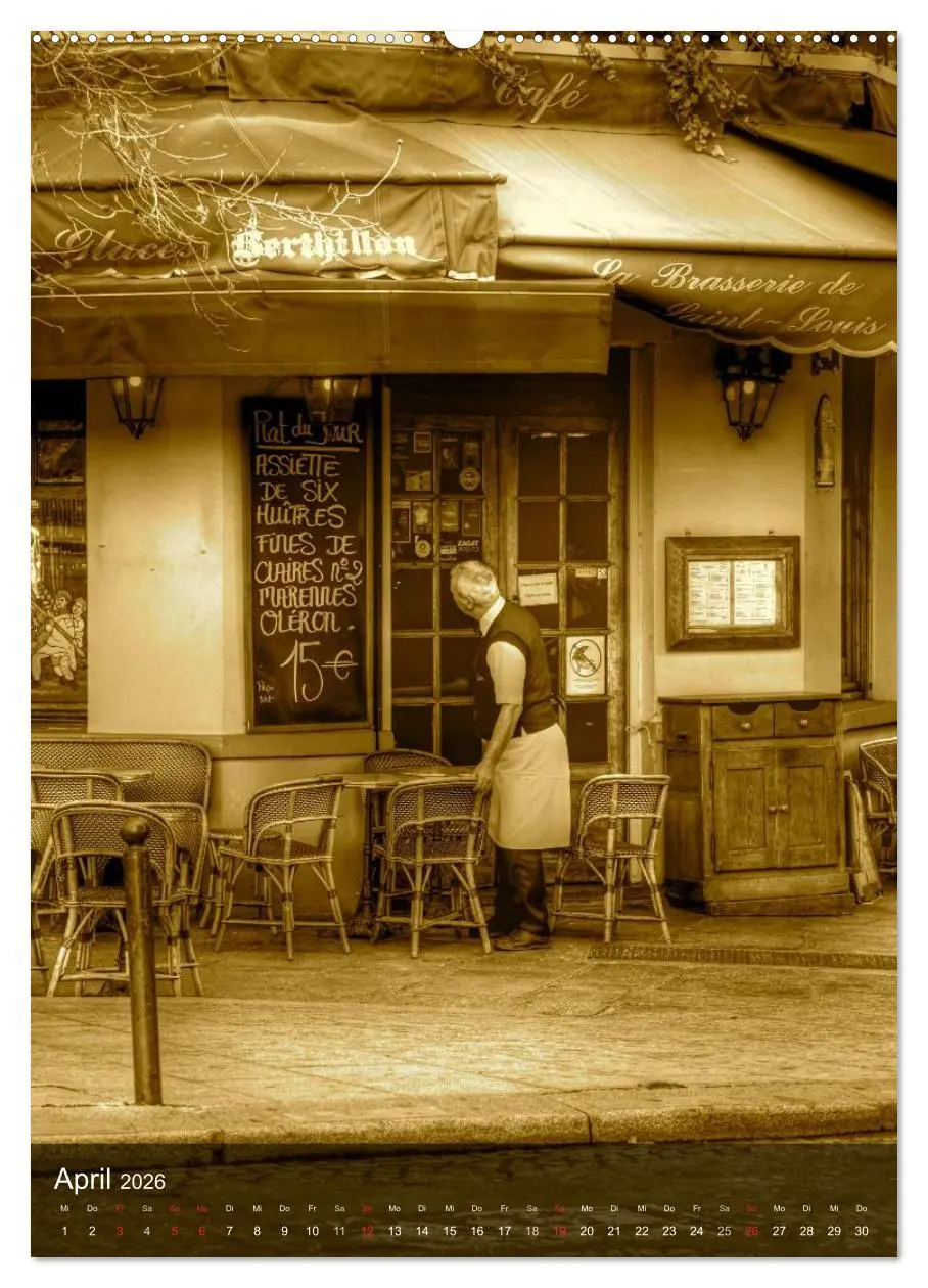 Bild: 9783516453577 | Paris - Die Schöne am Fluss (Wandkalender 2026 DIN A2 hoch),...
