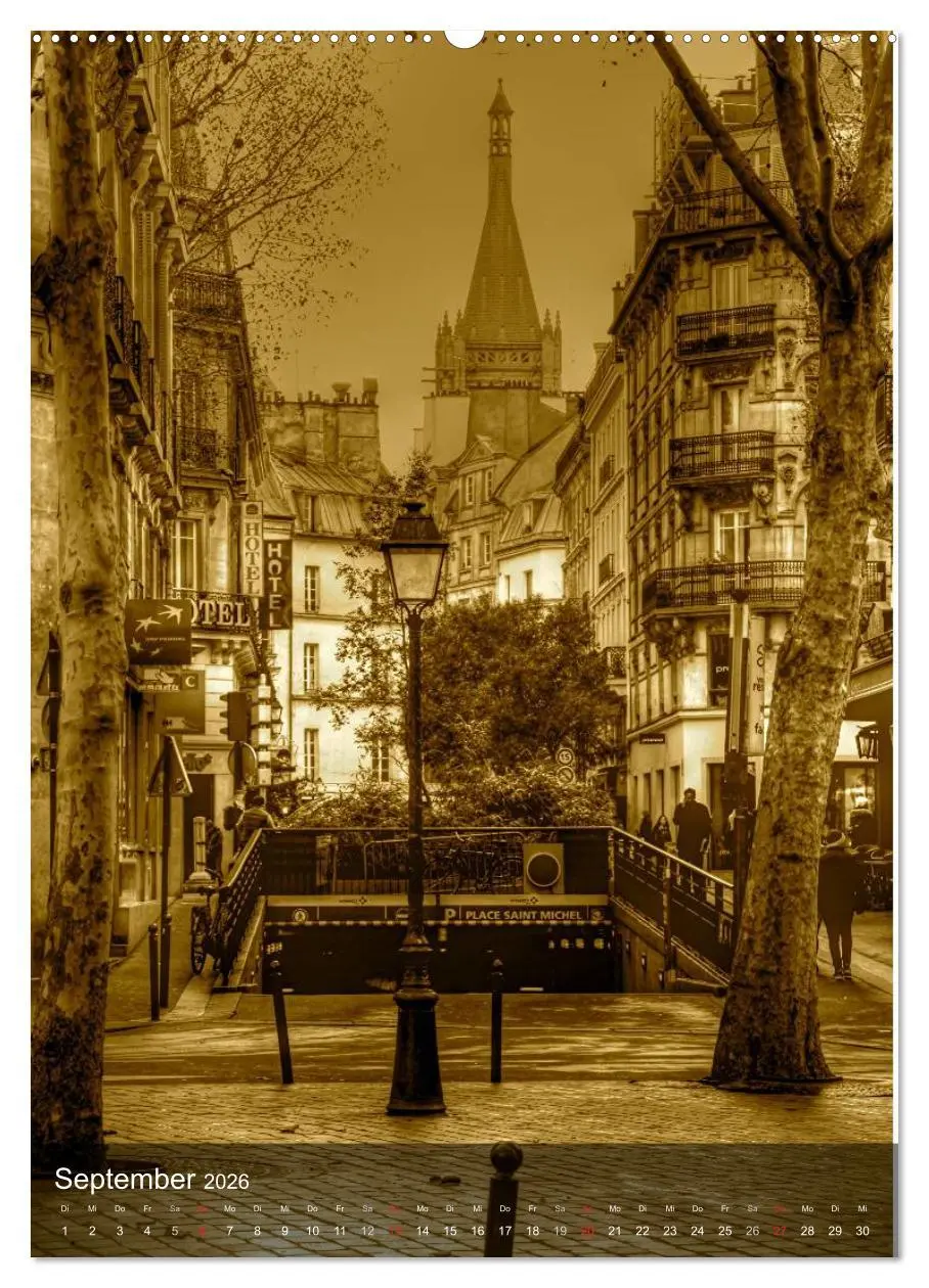 Bild: 9783516453577 | Paris - Die Schöne am Fluss (Wandkalender 2026 DIN A2 hoch),...