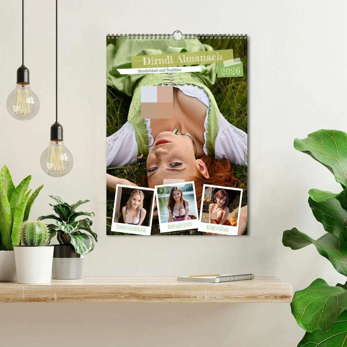 Bild: 9783516523577 | Dirndl Almanach (Wandkalender 2026 DIN A3 hoch), CALVENDO...