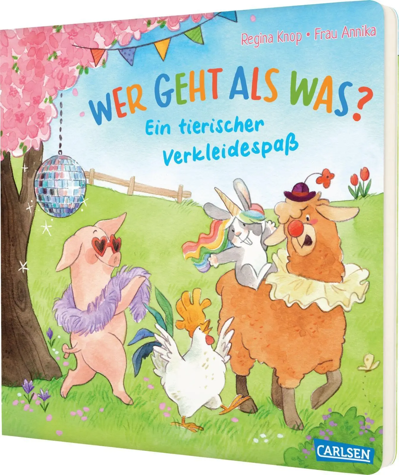 Cover: 9783551173577 | Wer geht als was? Ein tierischer Verkleidespaß! | Regina Knop | Buch