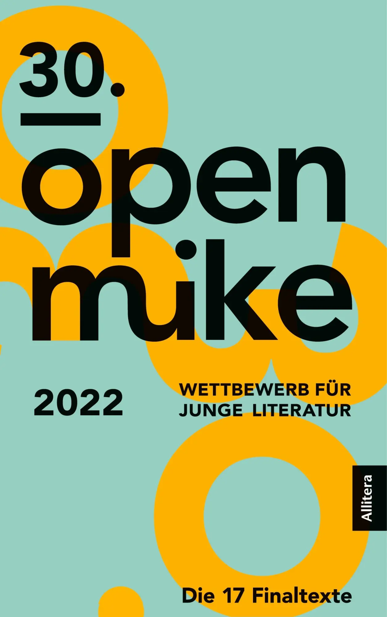 Cover: 9783962333577 | 30. open mike | Haus für Poesie | Taschenbuch | 216 S. | Deutsch