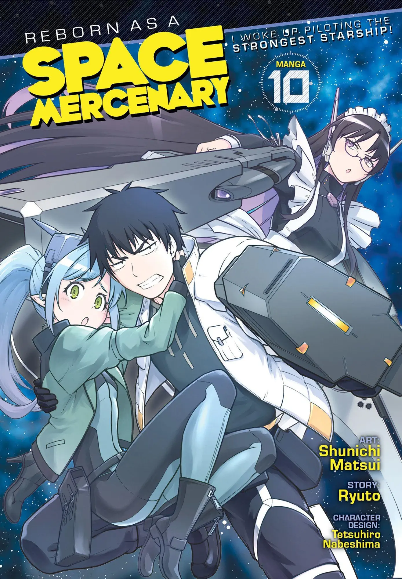 Cover: 9798897653577 | Reborn as a Space Mercenary: I Woke Up Piloting the Strongest...
