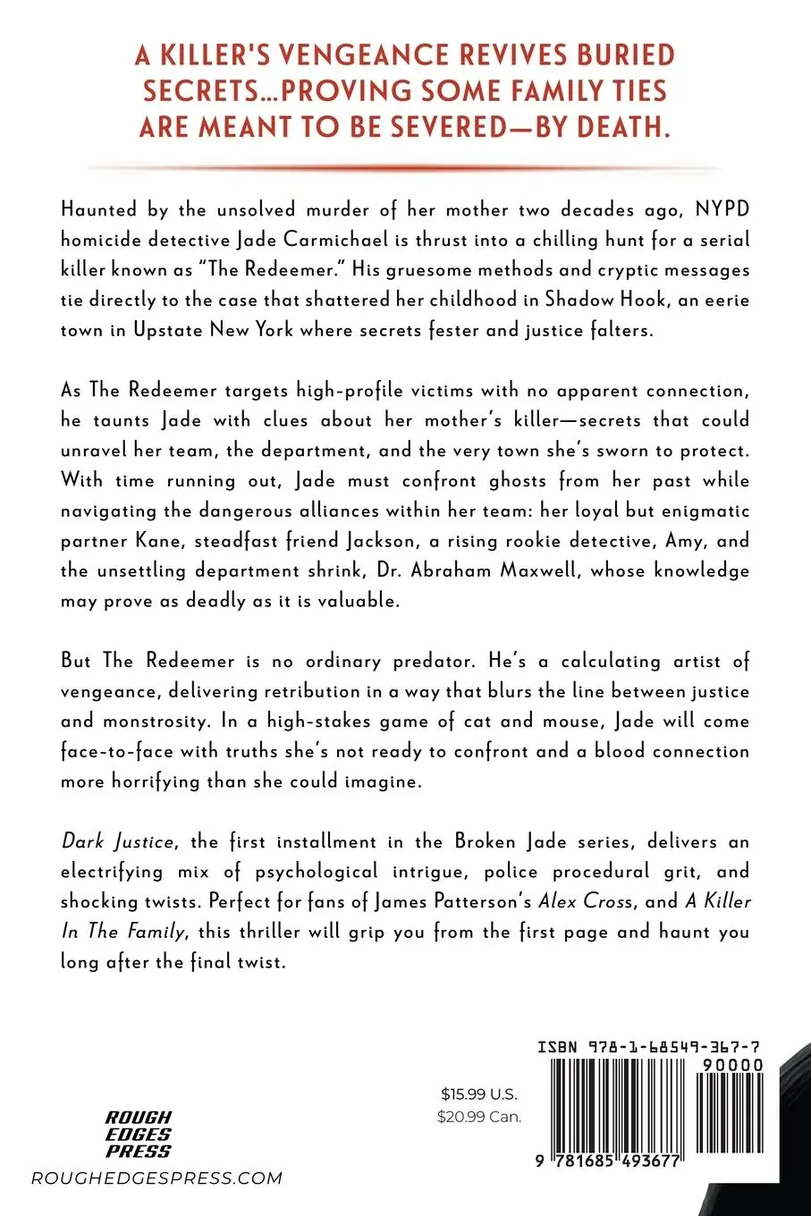 Rückseite: 9781685493677 | Dark Justice | A Crime Thriller | J. L. Hughes | Taschenbuch | 2025